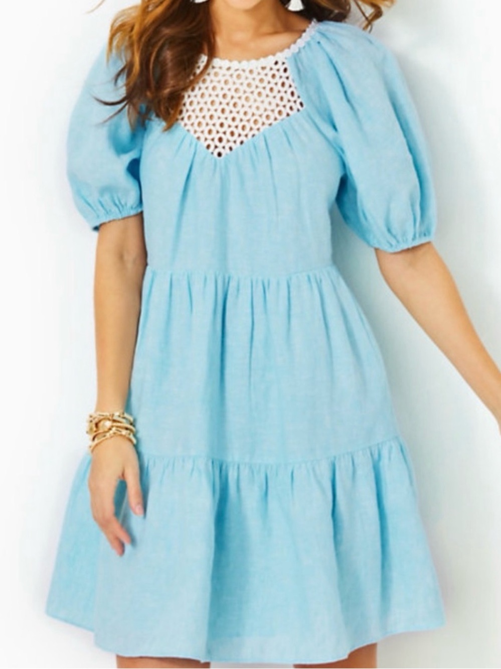 Lilly Pulitzer Charlet linen dress
